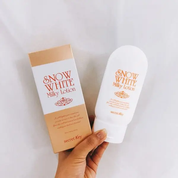 Secret_Key_Snow_White_Milky_Lotion_K-beautyskin-2-600x600.webp