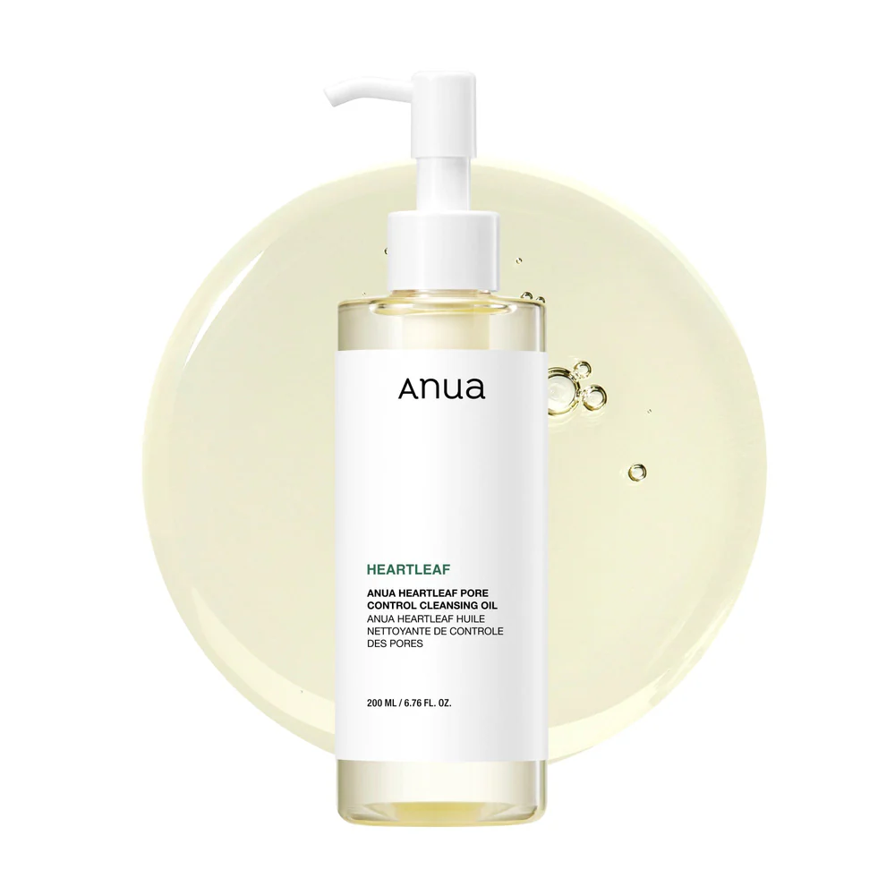 Anua - Heartleaf Pore Control Cleansing Oil 200ml (Dry جافة, Acne Treatment حب الشباب)