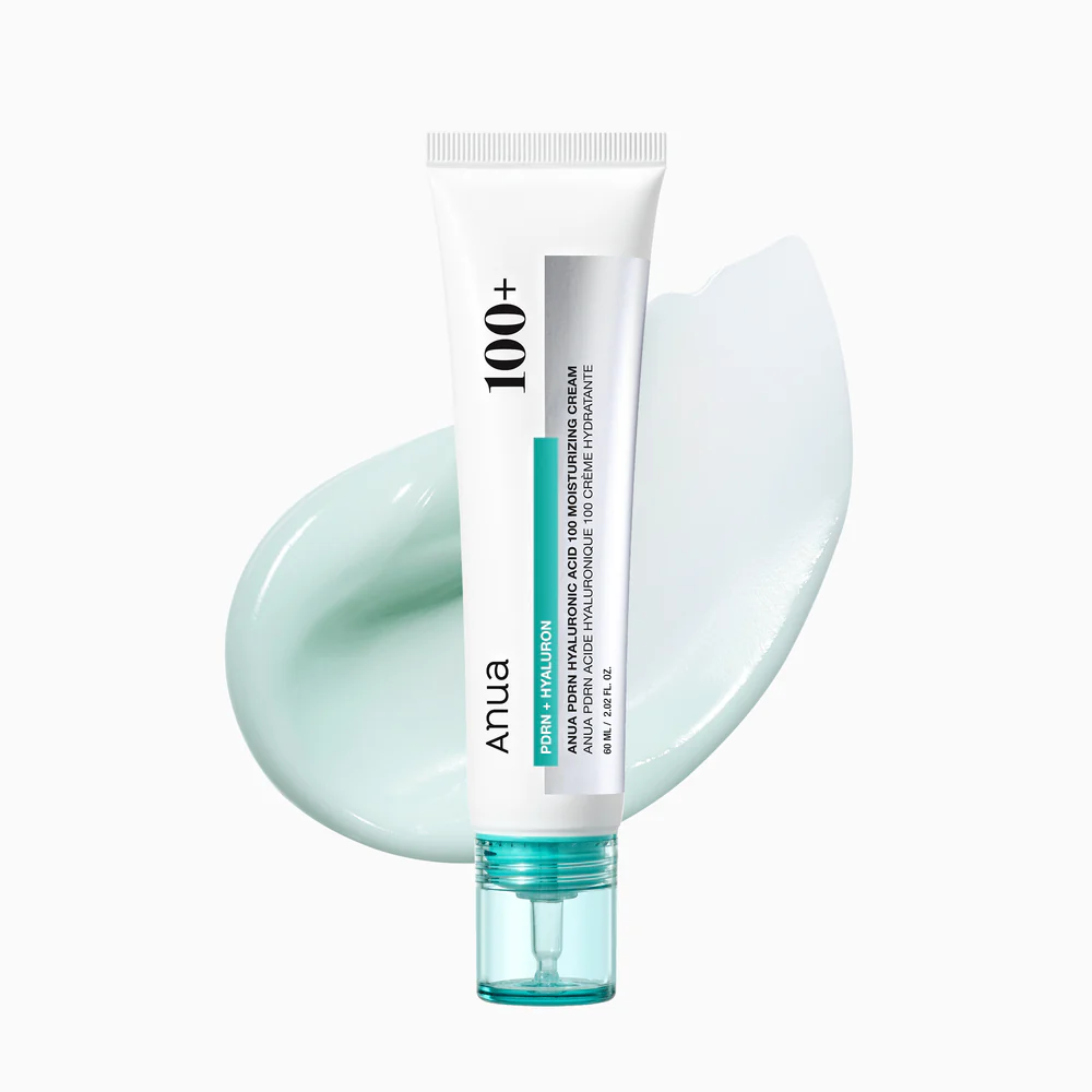 Anua - PDRN Hyaluronic Acid 100 Moisturizing Cream 60ml (Acne Treatment حب الشباب, Dry جافة)