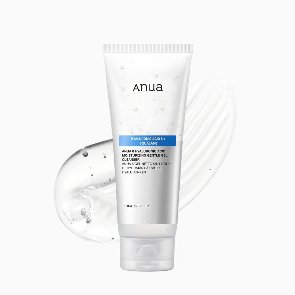 Anua - 8 Hyaluronic Acid Moisturizing Gentle Gel Cleanser 150ml (Dry جافة)