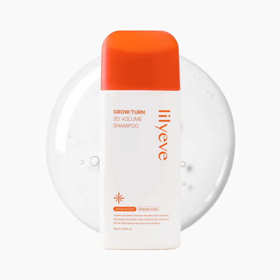 Lilyeve - GrowTurn 3D Volume Shampoo with Brush 200ml