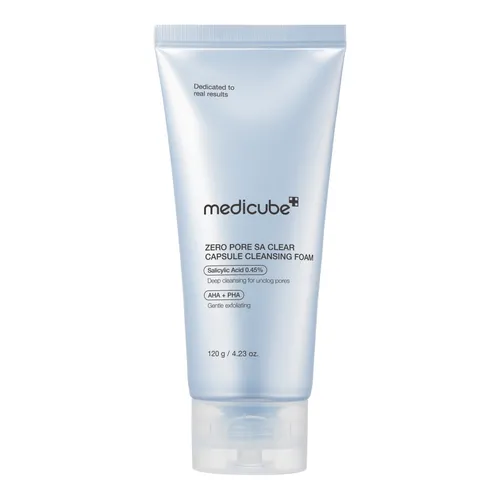 medicube - Zero Pore SA Clear Capsule Cleansing Foam 120g