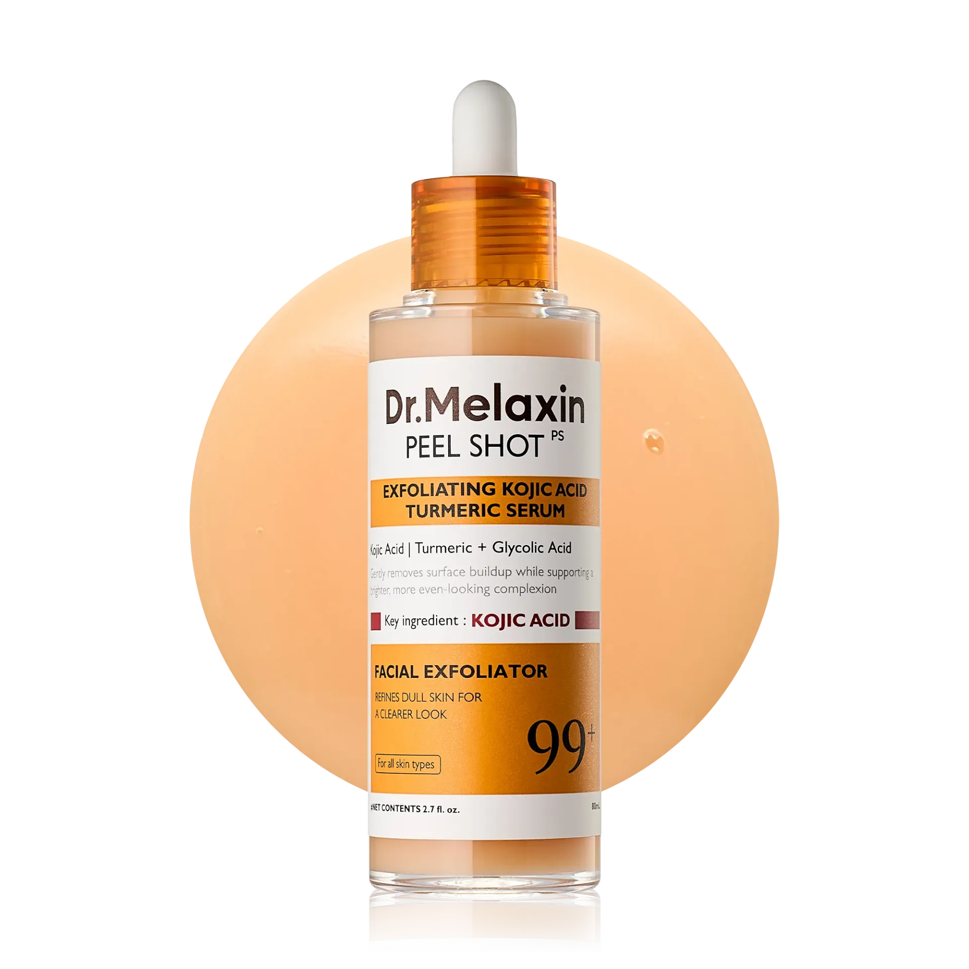 Dr.Melaxin - Peel Shot Kojic Acid Turmeric Serum 80ml